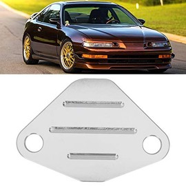 EGR Valve Delete Plate,Aluminum Alloy Car EGR Valve Delete Block Off Car EGR Valve Blanking Plate for Accord/Prelude