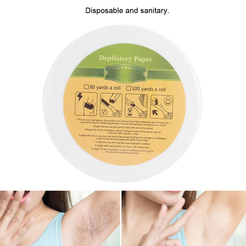 100yd Non woven Fabrics Arm Leg Armpit Fast Hair Removal