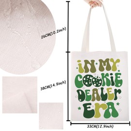 TSOTMO Cookie Dealer Gift Cookie Gift Camping Bag In My Cookie Dealer Era Tote Bag (COOKIE DEALER)