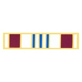 DEFENSE MERITORIOUS SERVICE MEDAL RIBBON LAPEL PIN OR HAT PIN - Size Approx 11/16" - VETERAN OWNED BUSINESS