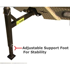 HME HME Truck Hitch Game Hunting Hoist - Complete Kit (Includes Winch/Gambrel for Skinning or Cleaning game) | 400 lb Capacity