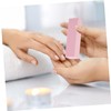 TOVINANNA 10Pcs Four Sided Nail Buffer File Pink Sponge Nail