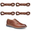 UamGlsob 2 Pairs Dress Shoelaces for Johnston and Murphy Men
