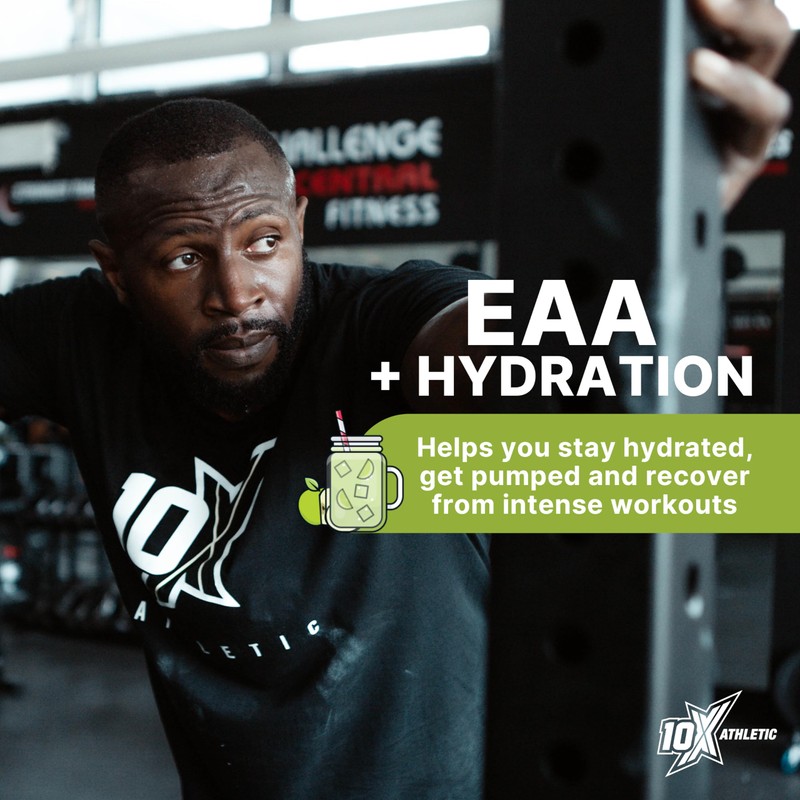 10X Athletic EAA Essential Amino Acids - Appletize, Muscle Recovery