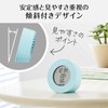 Tanita Thermometer/Hygrometer Clock Temperature Humidity Digital Tabletop Magnet Light Blue