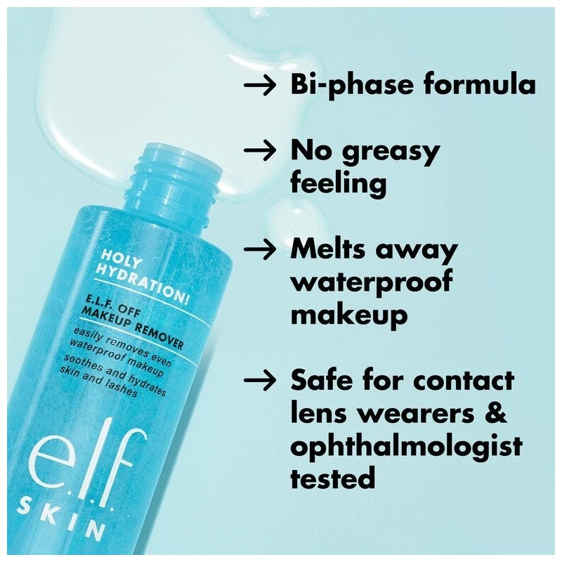 ELF E.L.F Holy Hydration OFF Make up Remover 130mL -