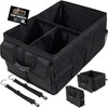 GORILLA GRIP Large Capacity Sturdy Trunk Storage Organizer, Slip and