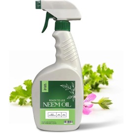 Pacific Pelican 32oz Organic Neem Oil Spray with Citronella – Natural Plant Care