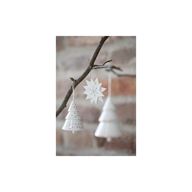 Räder Fir Bell Gold Star Diameter 5 cm Height 6.5