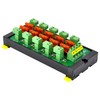 Screw Mount Fused DC 5-32V 10 Position Pluggable Terminal Block