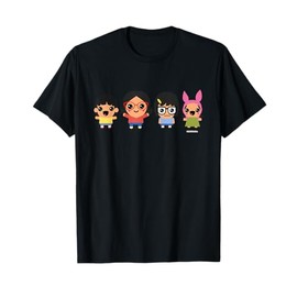 Bob's Burgers Chibi Kawaii Linda Gene Tina and Louise T-Shirt