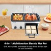 wOod-it 4 in 1 Breakfast Maker Station with Indoor Grill/Griddle/Toast