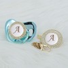 MIyocar All Handmade Bling Baby Pacifier and Clip Set 26
