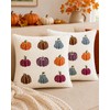 Faux Lamb Fur Fall Pillow Cover 18x18, Soft Fluffy Decorative