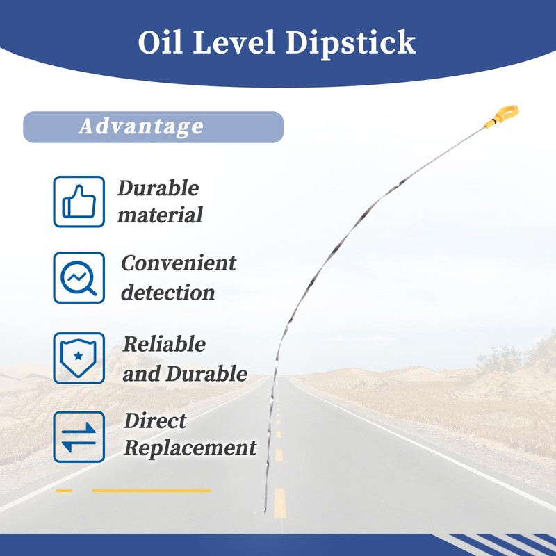 Getfarway Engine Oil Level Dipstick 53021858AD Compatible with Jeep Grand