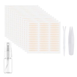 Yesmart Mesh Lid Tape, 576 Pieces, Water Stick, Eye Tape, Double Sided, Strong, Double Tape, Extra Fine, Skin Tone, Double Eye, Double Eye, Discreet, Tape, 3 Type Yes101 (Oval)