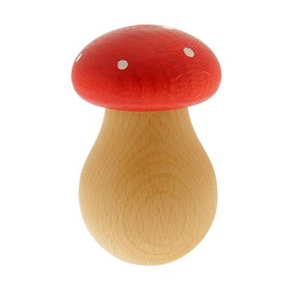 HOFMEISTER® Mushroom Nutcracker Made of Beech Wood, Handmade in Europe, Cracks Each Nut with Little Strength, Ideal for Children, Nut Shells Stay in the Cracker