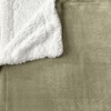Great Bay Home Sherpa Fleece and Velvet Plush Twin Throw