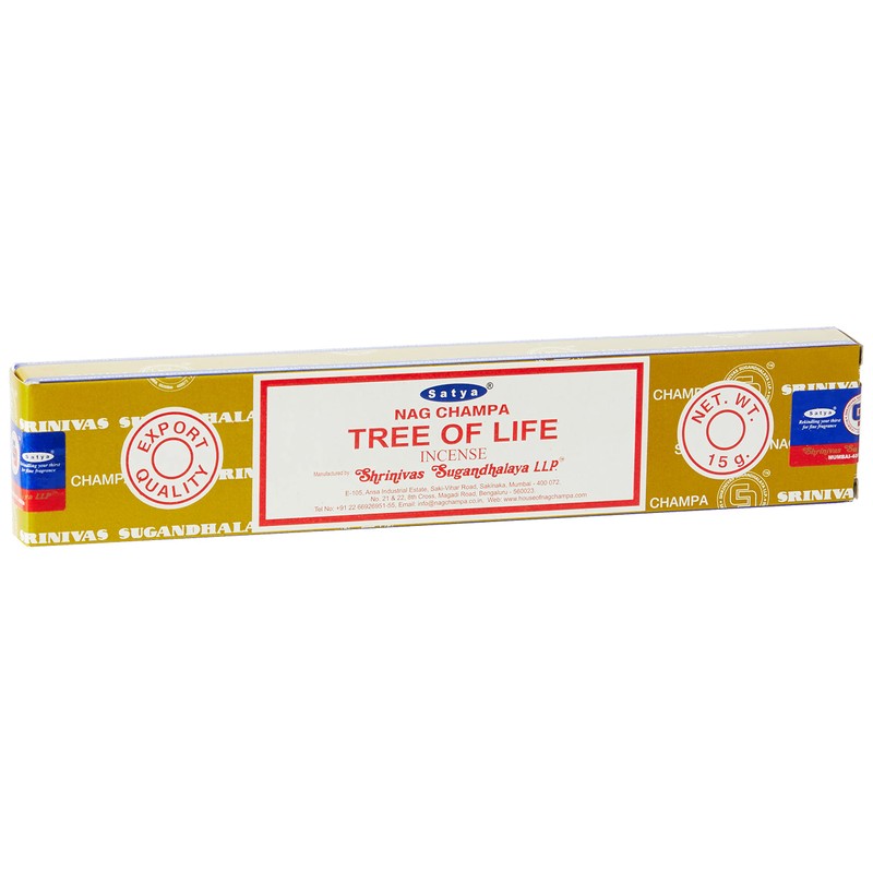 Satya Incense Sticks, Black, Tree of Life