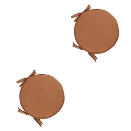 HOMSFOU Pcs Thick Sponge Seat Cushion Round Chair Seat Cushions for Home Office Restaurant Cm Diameter