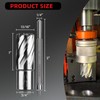 ANGELSWORD HSS Annular Cutter Diameter 13/16", Cutting Depth 1" High