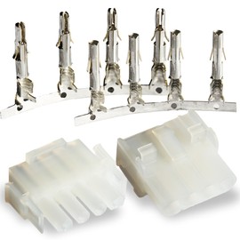 Molex -1 Match Set - (4-Pin) w/14-20 AWG, Wire Connector - 2.13mm D, Latch Lock, MLX™