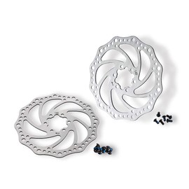 XYT WORLD 2Pcs 140mm Bicycle Disc Brake Rotor for MTB Mountain Bike with 12 Bolts Front Rear AU