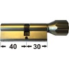 ABUS EC660 ECK660 Profile Knob Cylinder Length (a/b) 40/30 mm