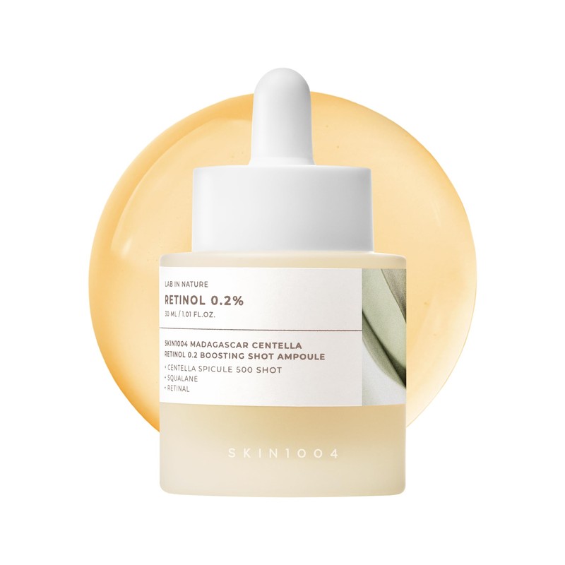 SKIN1004 Madagascar Centella Retinol 0.2 Boosting Shot Ampoule 30ml