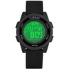 F.ZEGAO Digital Watch Womens with Stopwatch Alarm, 10ATM Waterproof Watches