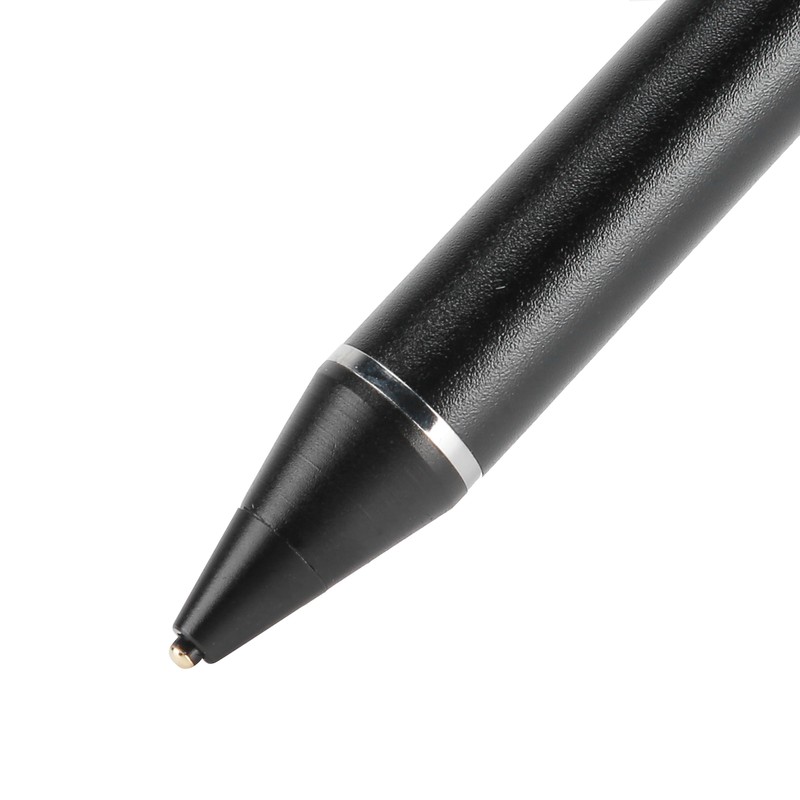 Stylus Pen Black for IOS/Android Universal 2-In-1 Active Capacitive Touch