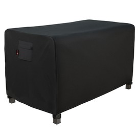 iBirdie Rectangular Gas Fire Pit Table Cover 54 x 28 inch Outdoor Waterproof and Weatherproof Heavy Duty 600D Patio Furniture Table Fireplaces Covers
