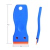 EHDIS 1.5" Plastic Razor Scraper with 10pcs Double Edged Plastic