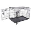 Precision Pet 2-Door ProValu2 Crate - Black - 36" x