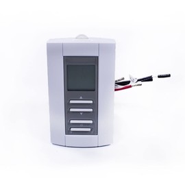 ThermoHeat 120V Manual Thermostat with Two Temperature Sensors, Made by Resideo