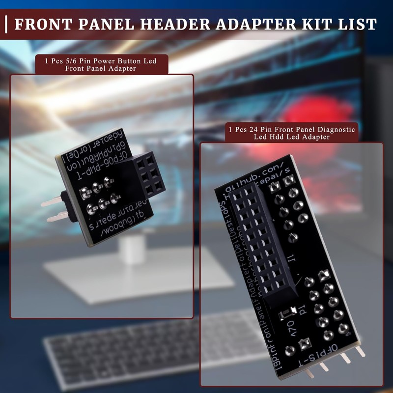 Front Panel Header Adapter Compatible with Dell Optiplex 7010 9010