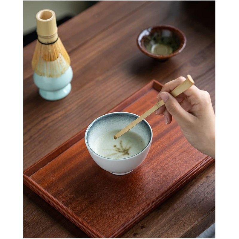 Monehet 4PCS Exquisite Matcha Kit,Matcha Whisk Set Elegant Matcha Tea