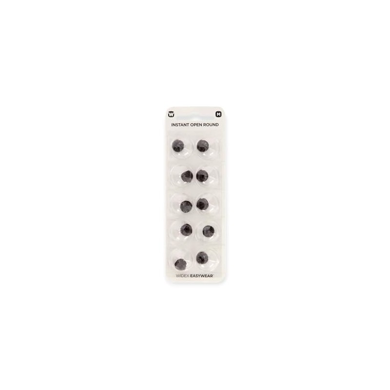 Widex Instant Round Ear-tip Open Vent Medium Domes