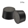 sourcing map Rubber Tapered Plug 42mm to 50mm Solid Test