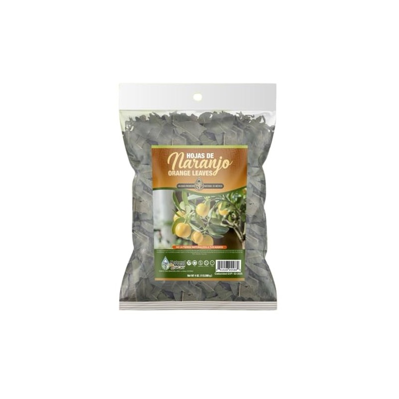 Natural de Mexico Hojas de Naranjo Tea 4oz