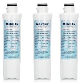 MIWF6200 Water Filter, Filter Cartridge Compatible with Midea® MRS26D5AST and MRQ22D7AST Models Water Filters, MIWF6200 Water Filter Replacement for Sharp® SJWF200 Filters (3 PACK)