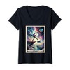 Womens Tarot Cards With Meanings On Them The Fool V-Neck