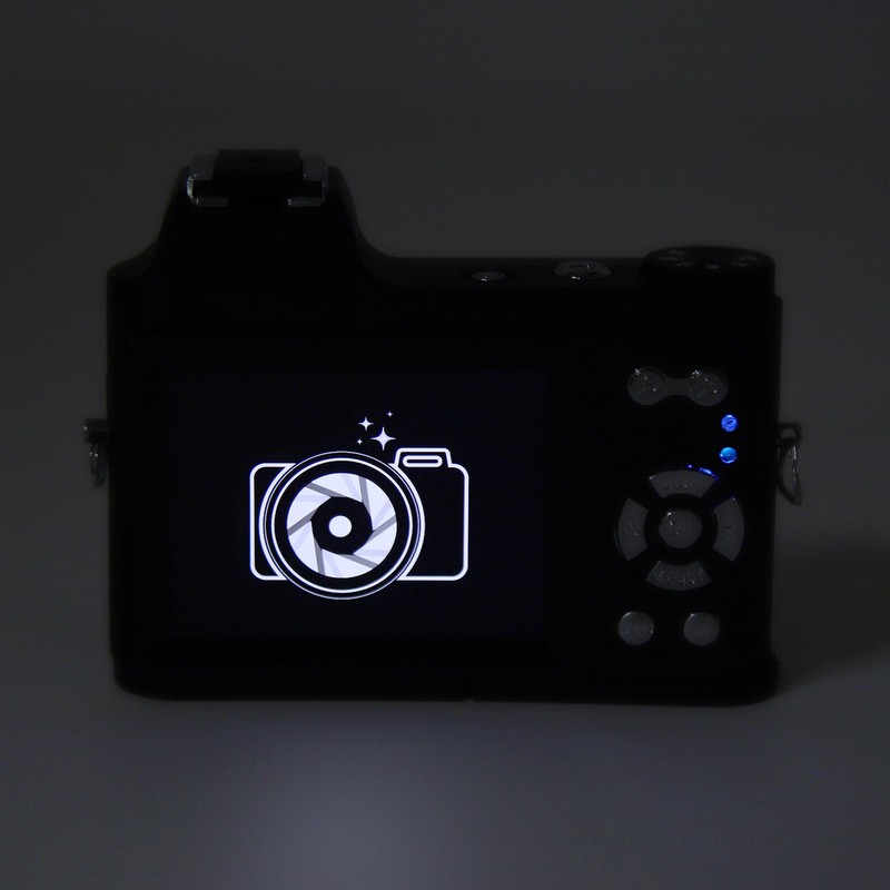 4K Digital Camera 48MP Manual Focusing Retro Anti Slip Pattern