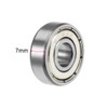 sourcing map 608ZZ Deep Groove Ball Bearings 8mm x 22mm