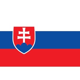 2 x Aufkleber Flagge Slowakei 8 x 5 cm Sticker Carsticker Autoaufkleber Flagge Fahne