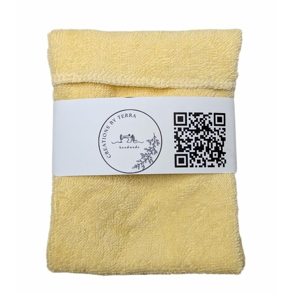 Terry Cloth Soap Holder, Soapie, Soap On A Rope, Soap