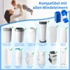 12 Stück Windeleimer Nachfüllkassetten,Windeleimer Nachfüllbeutel, Geruchsdichte Eingedickte, Hervorragende Abdichtung und