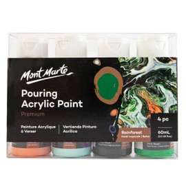 Mont Marte Pouring Set - 4 Pieces x 60ml
