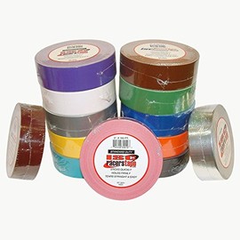 ISC Standard-Duty Racer's Tape [Duct Tape]: 2 in. (48mm Actual) x 60 yds. (Burgundy)