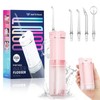JTF Oral Irrigator Wireless Electric Tooth Cleaning (Pink)